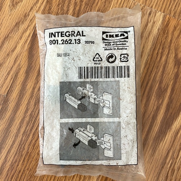 IKEA Integral 801.262.13 Cabinet Door Dampers Pack Of 2 Soft-Close 20795 Sealed - Picture 1 of 3